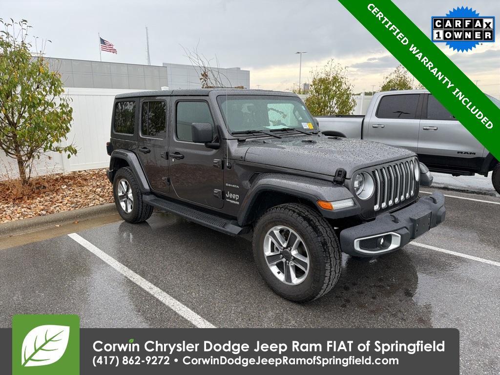 used 2020 Jeep Wrangler Unlimited car, priced at $34,793