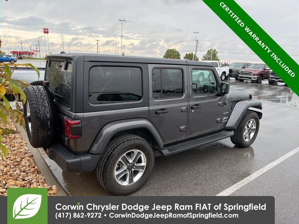 used 2020 Jeep Wrangler Unlimited car, priced at $34,793