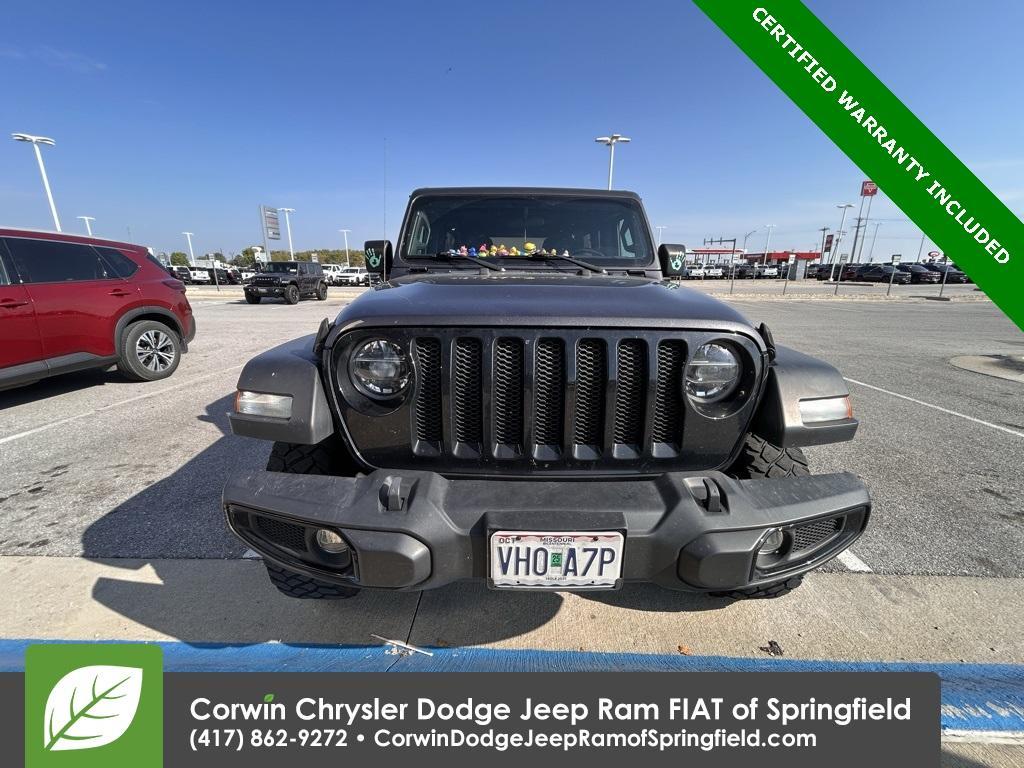 used 2021 Jeep Wrangler Unlimited car, priced at $30,549