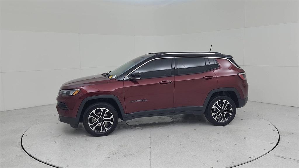 used 2022 Jeep Compass car, priced at $23,621