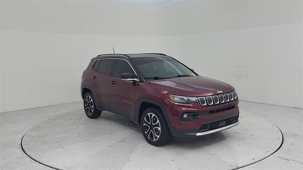 used 2022 Jeep Compass car, priced at $23,621