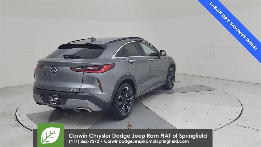 used 2024 INFINITI QX55 car, priced at $32,443