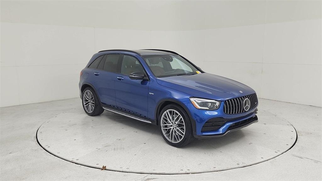 used 2022 Mercedes-Benz AMG GLC 43 car, priced at $42,000