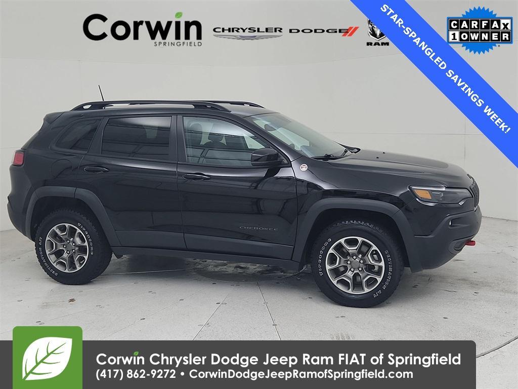 used 2022 Jeep Cherokee car, priced at $24,847