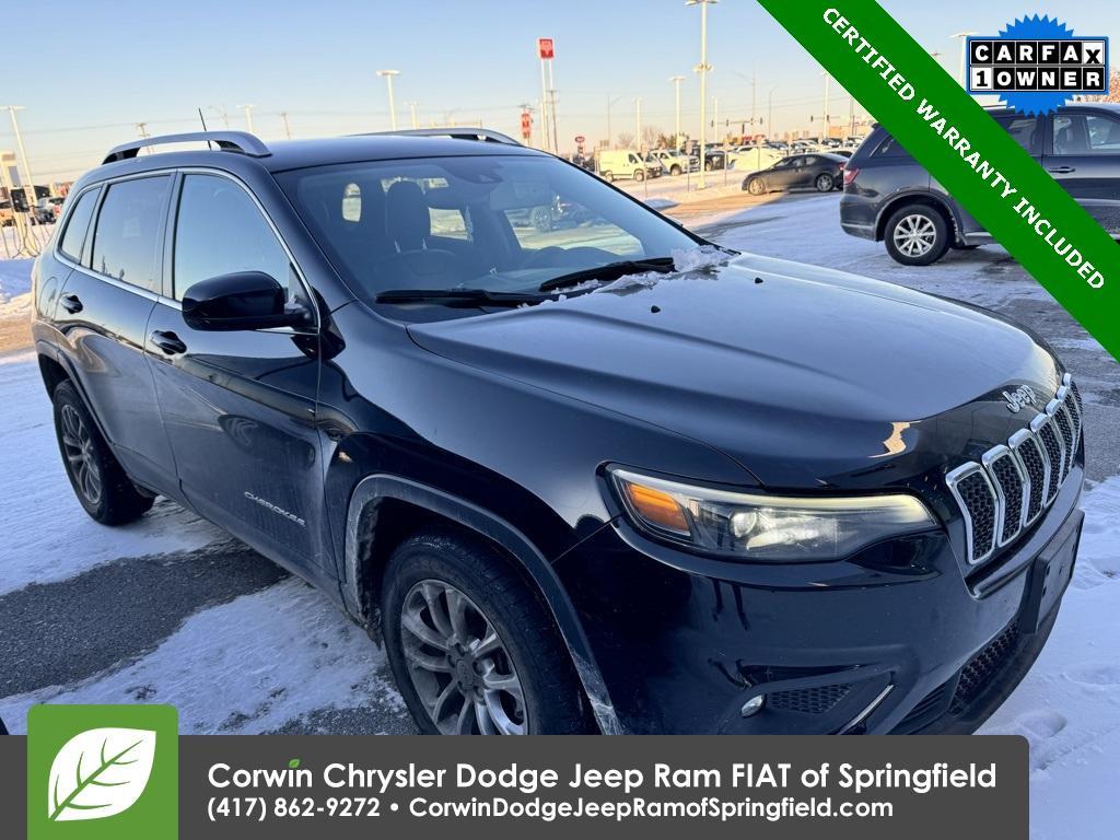 used 2021 Jeep Cherokee car, priced at $19,997