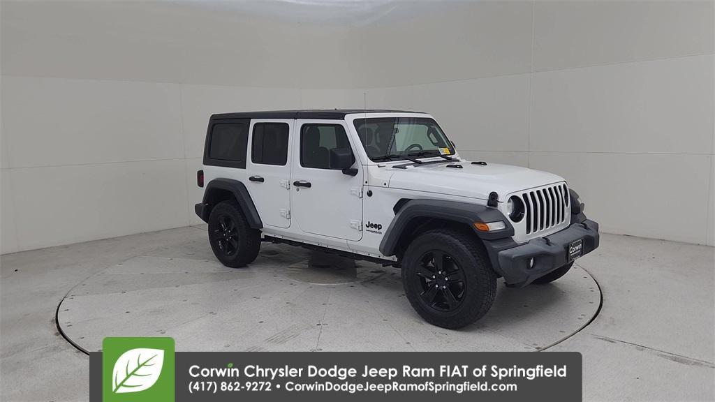 used 2019 Jeep Wrangler Unlimited car, priced at $21,500