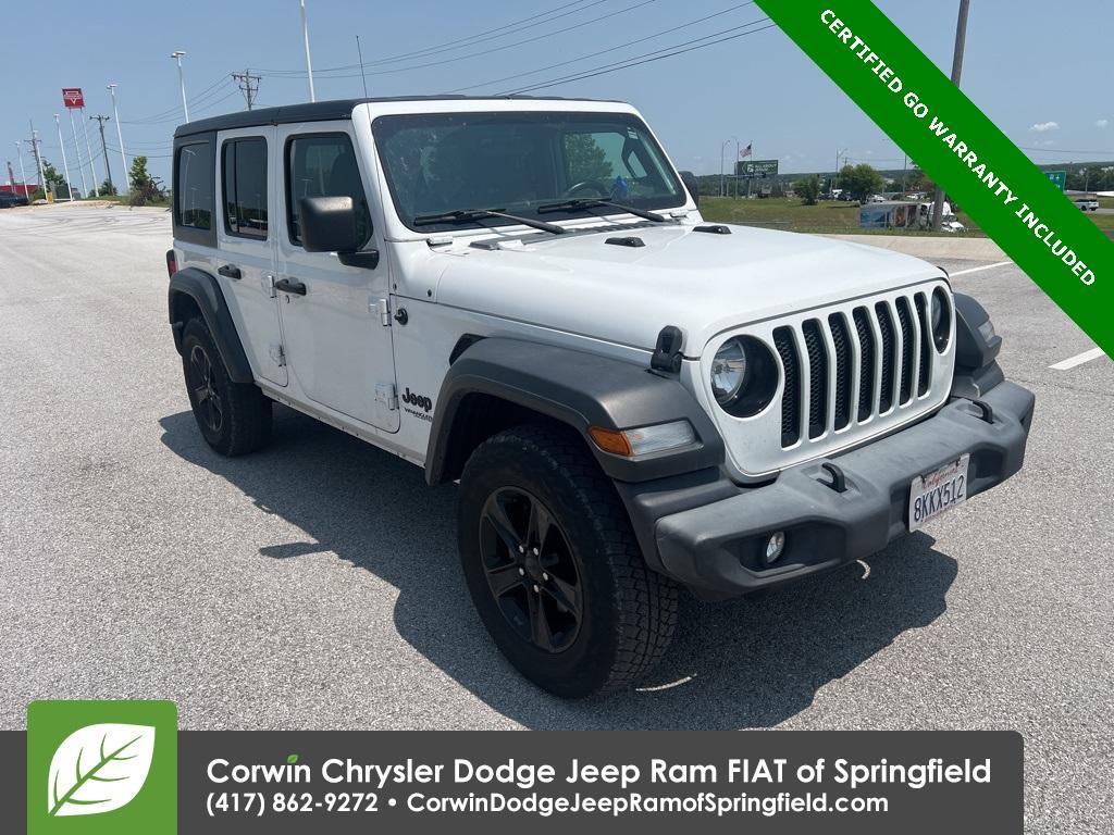 used 2019 Jeep Wrangler Unlimited car, priced at $22,000