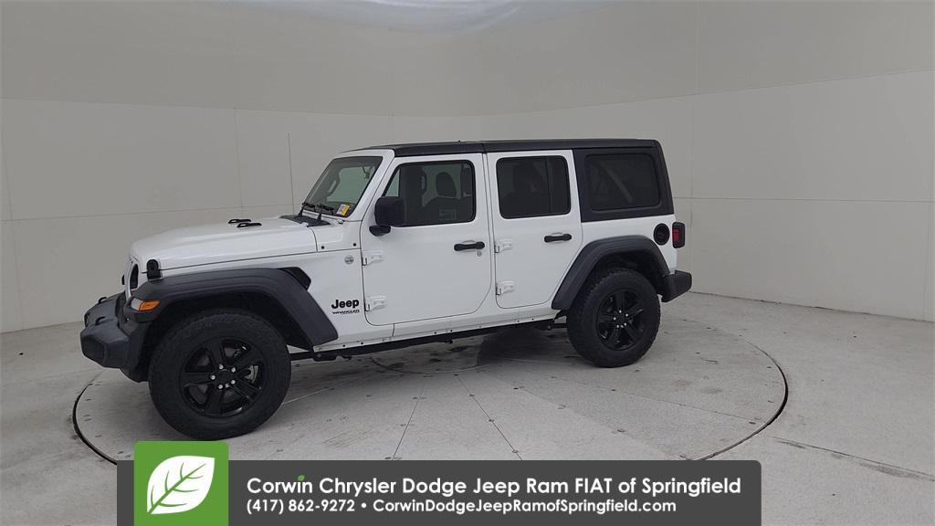 used 2019 Jeep Wrangler Unlimited car, priced at $21,500