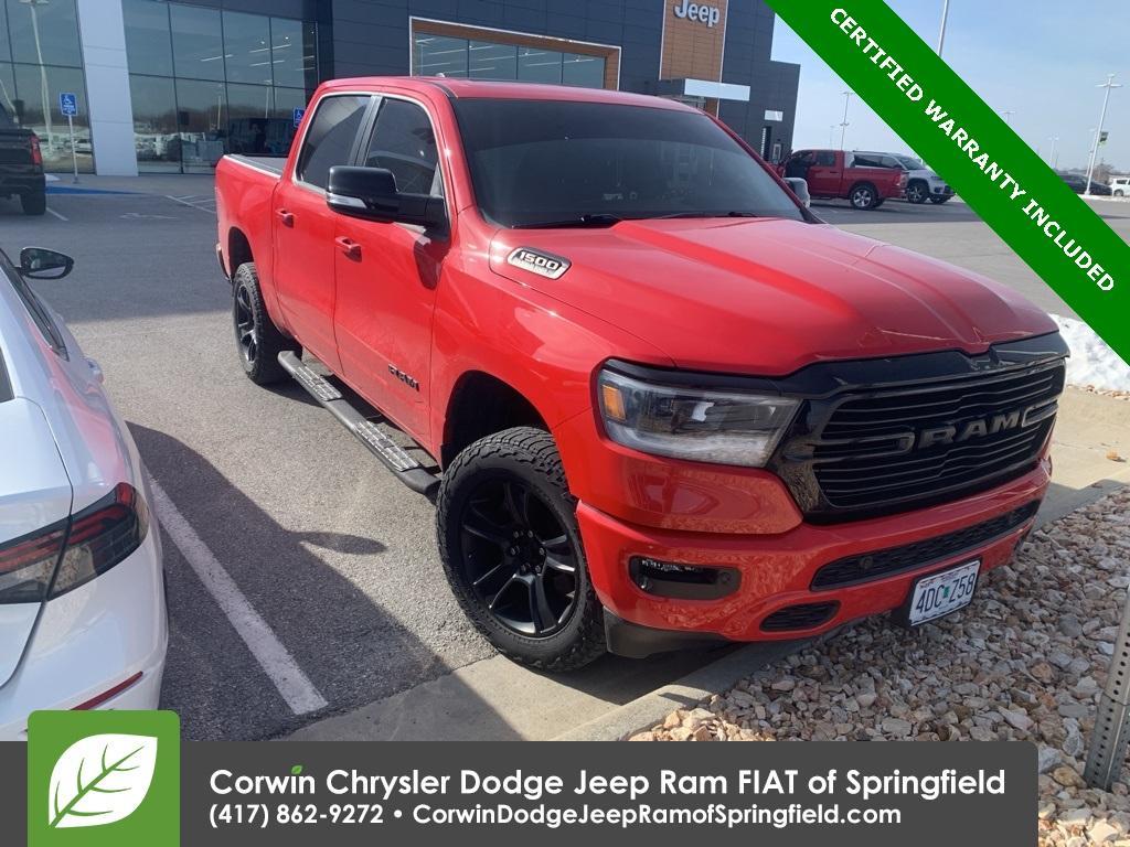 used 2021 Ram 1500 car, priced at $33,417