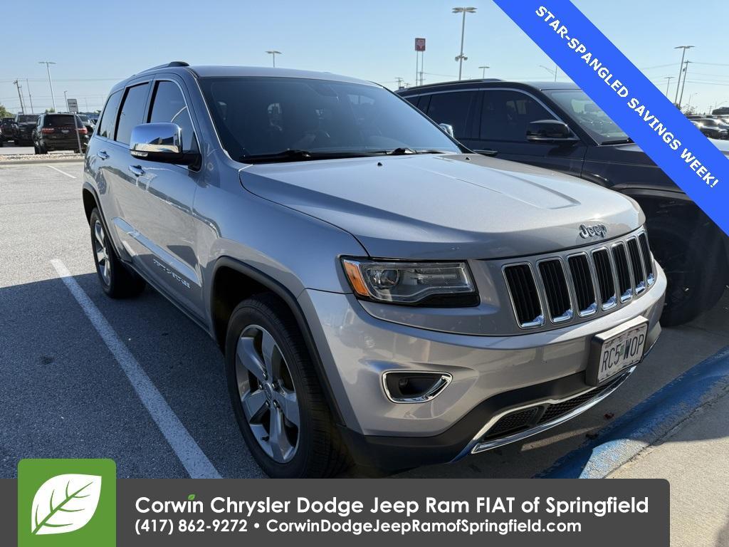 used 2015 Jeep Grand Cherokee car, priced at $17,313
