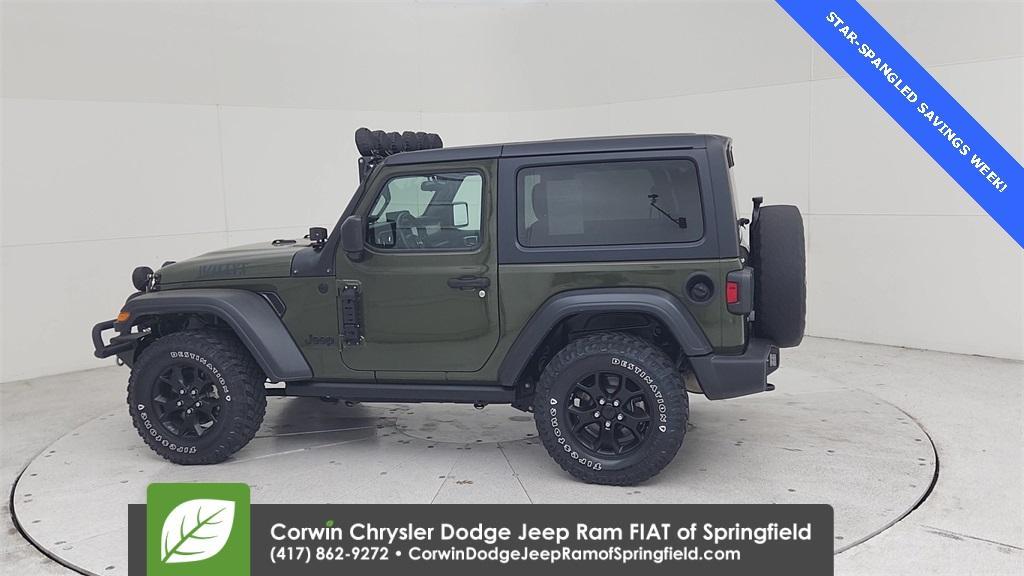 used 2020 Jeep Wrangler car, priced at $27,500