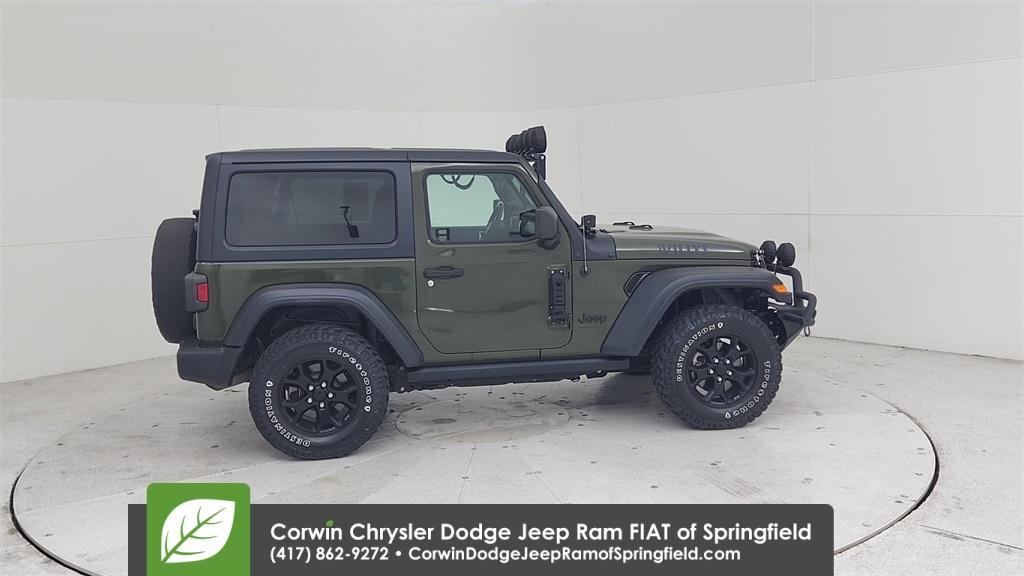 used 2020 Jeep Wrangler car, priced at $26,500