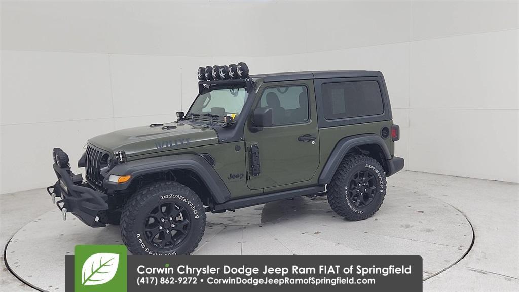 used 2020 Jeep Wrangler car, priced at $26,500