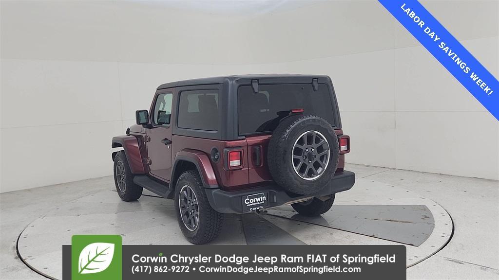 used 2021 Jeep Wrangler car, priced at $28,977