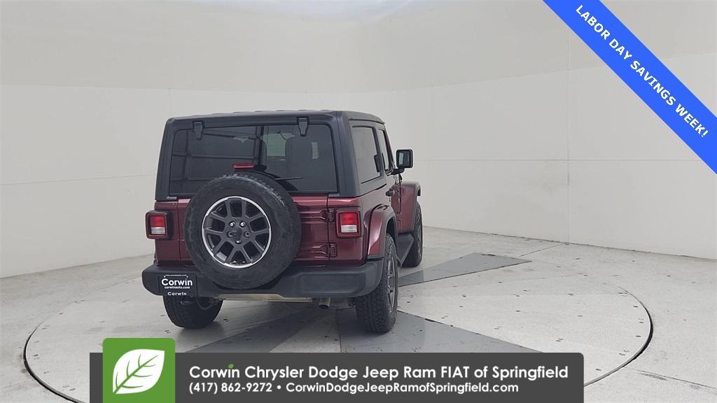 used 2021 Jeep Wrangler car, priced at $28,977