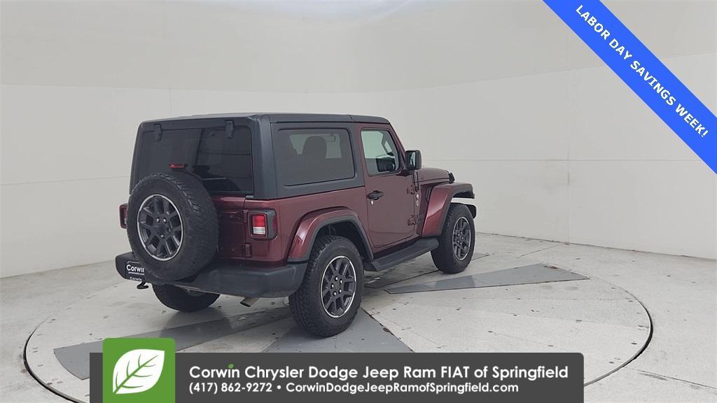 used 2021 Jeep Wrangler car, priced at $28,977