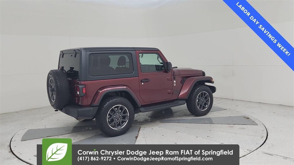 used 2021 Jeep Wrangler car, priced at $28,977