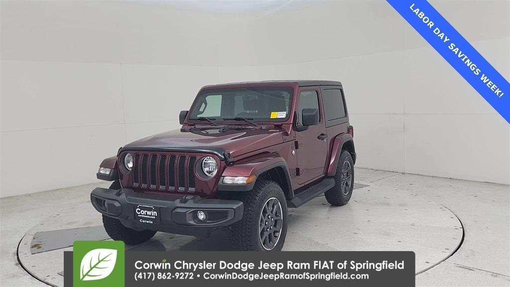 used 2021 Jeep Wrangler car, priced at $28,977