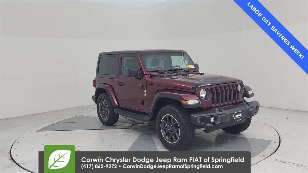 used 2021 Jeep Wrangler car, priced at $28,977
