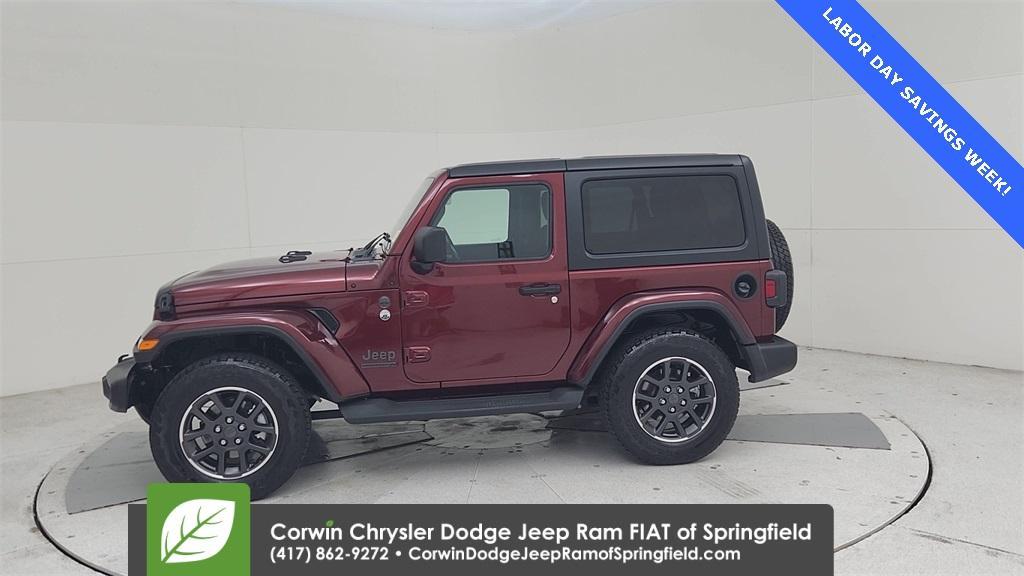 used 2021 Jeep Wrangler car, priced at $28,977