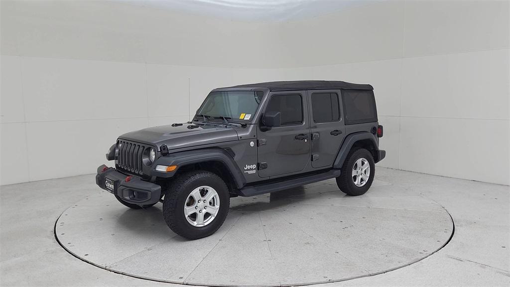 used 2018 Jeep Wrangler Unlimited car, priced at $19,777