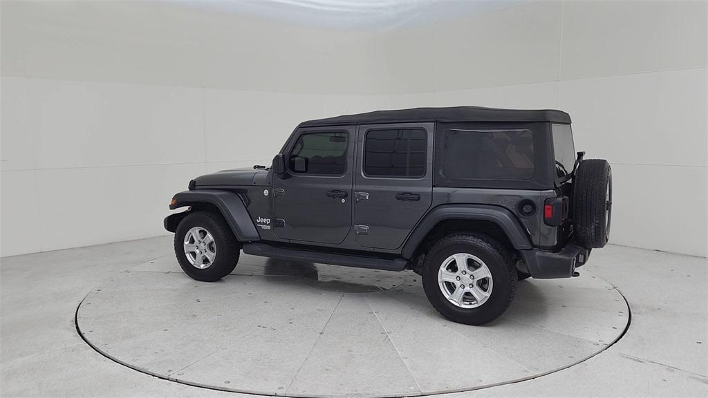 used 2018 Jeep Wrangler Unlimited car, priced at $19,777