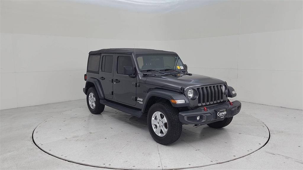 used 2018 Jeep Wrangler Unlimited car, priced at $19,777