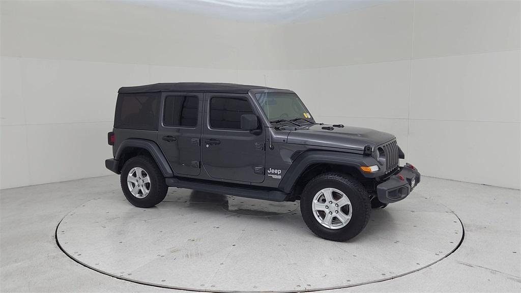 used 2018 Jeep Wrangler Unlimited car, priced at $19,777