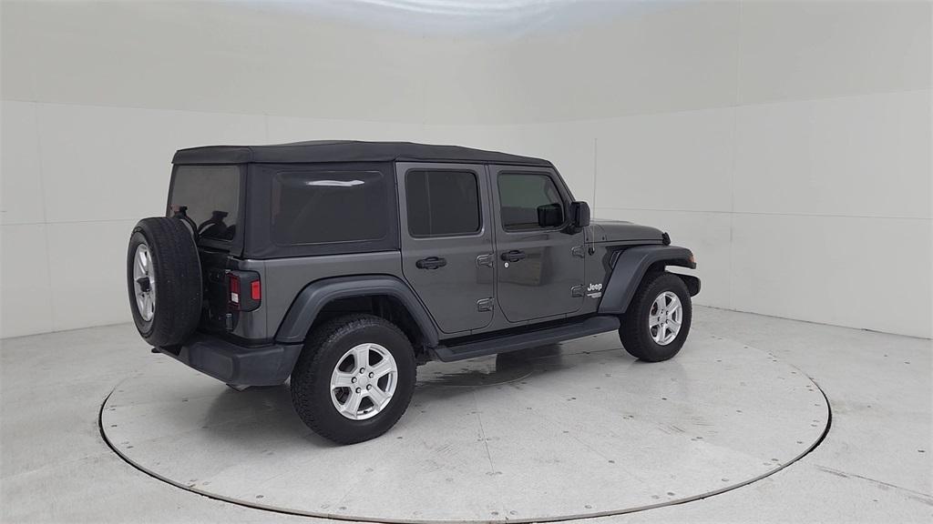 used 2018 Jeep Wrangler Unlimited car, priced at $19,777