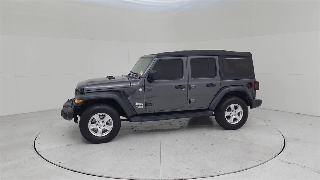 used 2018 Jeep Wrangler Unlimited car, priced at $19,777