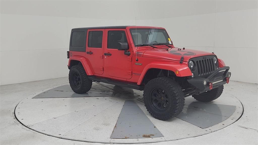 used 2017 Jeep Wrangler Unlimited car, priced at $21,967
