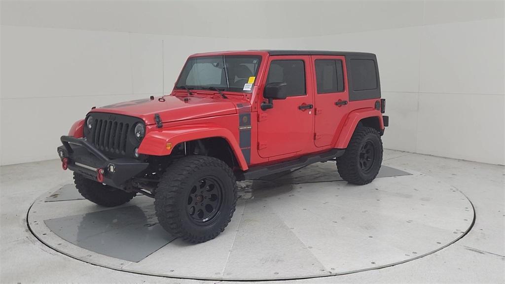 used 2017 Jeep Wrangler Unlimited car, priced at $21,967