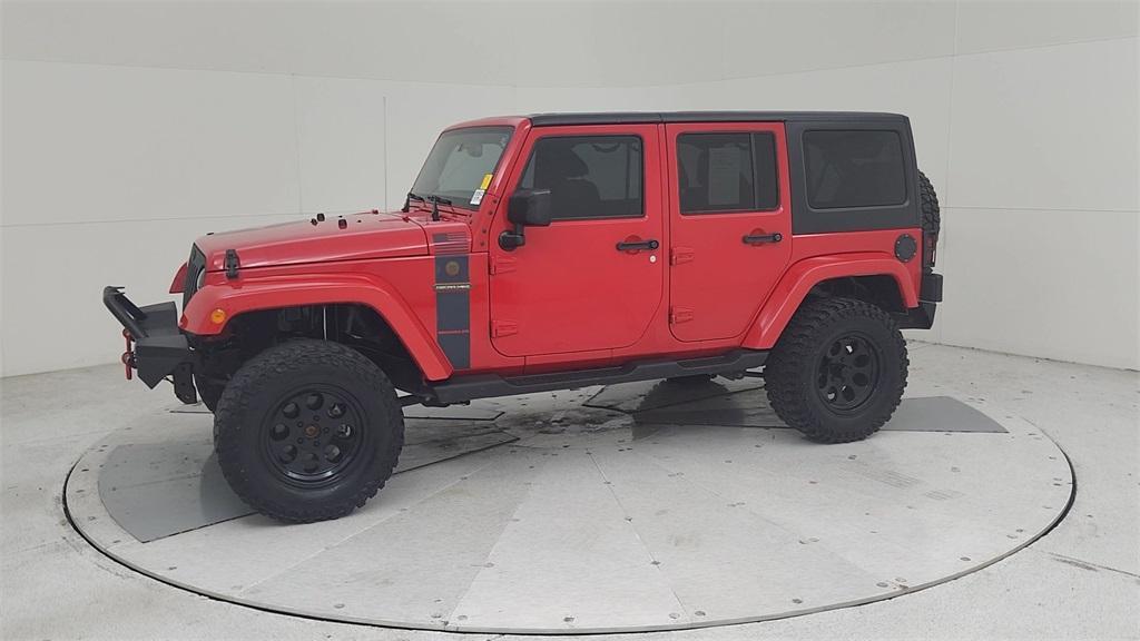 used 2017 Jeep Wrangler Unlimited car, priced at $21,967
