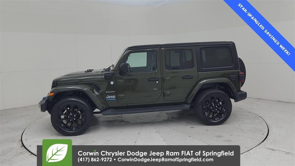 used 2022 Jeep Wrangler Unlimited 4xe car, priced at $28,500