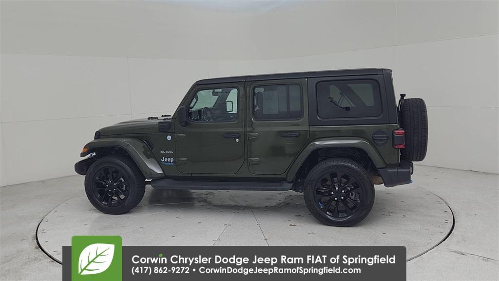 used 2022 Jeep Wrangler Unlimited 4xe car, priced at $27,997