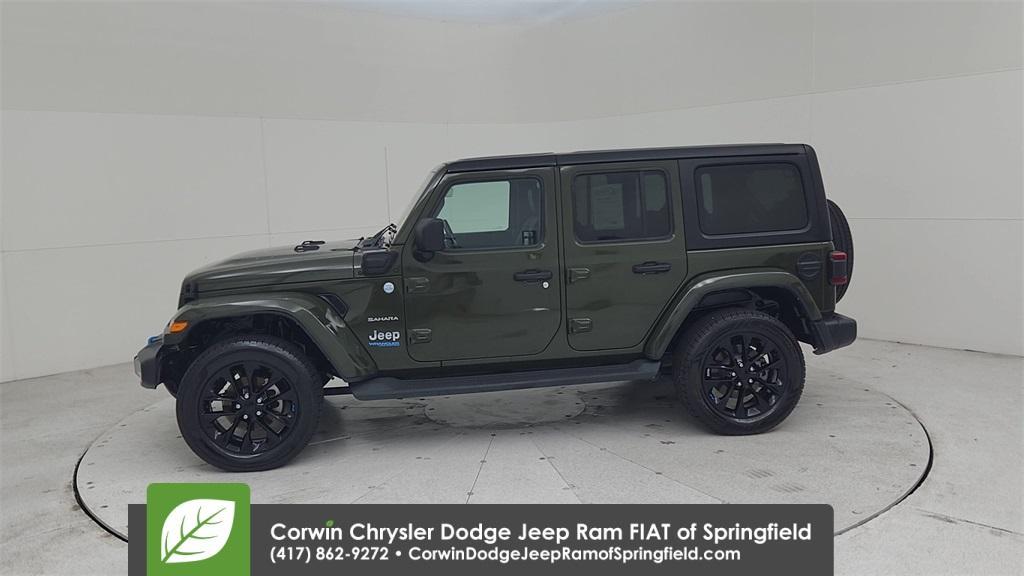used 2022 Jeep Wrangler Unlimited 4xe car, priced at $27,997