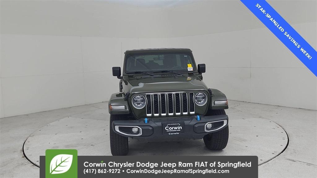 used 2022 Jeep Wrangler Unlimited 4xe car, priced at $28,500