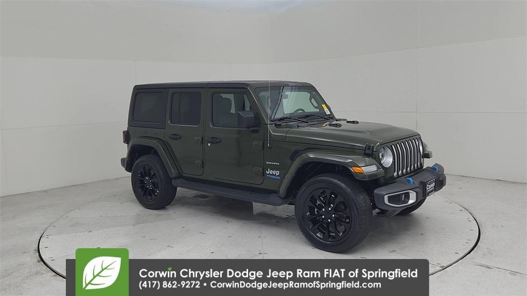 used 2022 Jeep Wrangler Unlimited 4xe car, priced at $27,997