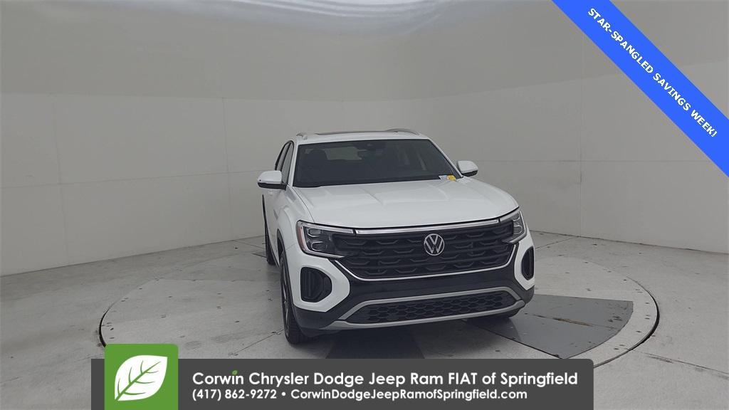 used 2024 Volkswagen Atlas Cross Sport car, priced at $35,995