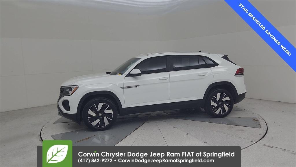 used 2024 Volkswagen Atlas Cross Sport car, priced at $35,995