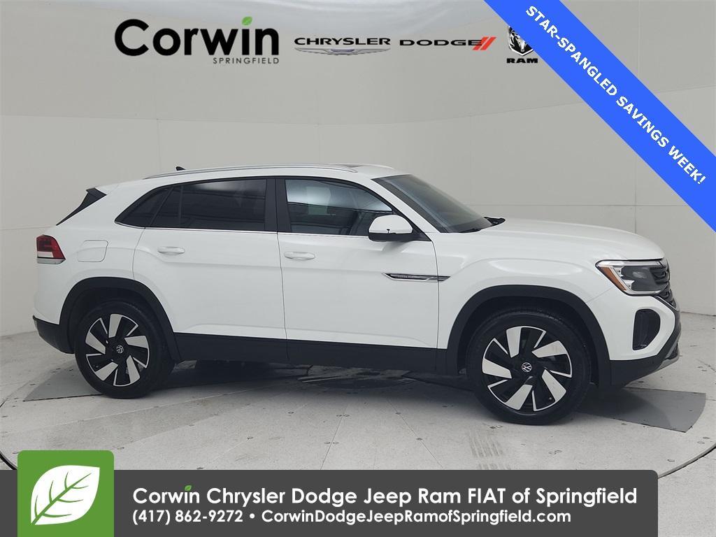 used 2024 Volkswagen Atlas Cross Sport car, priced at $35,995