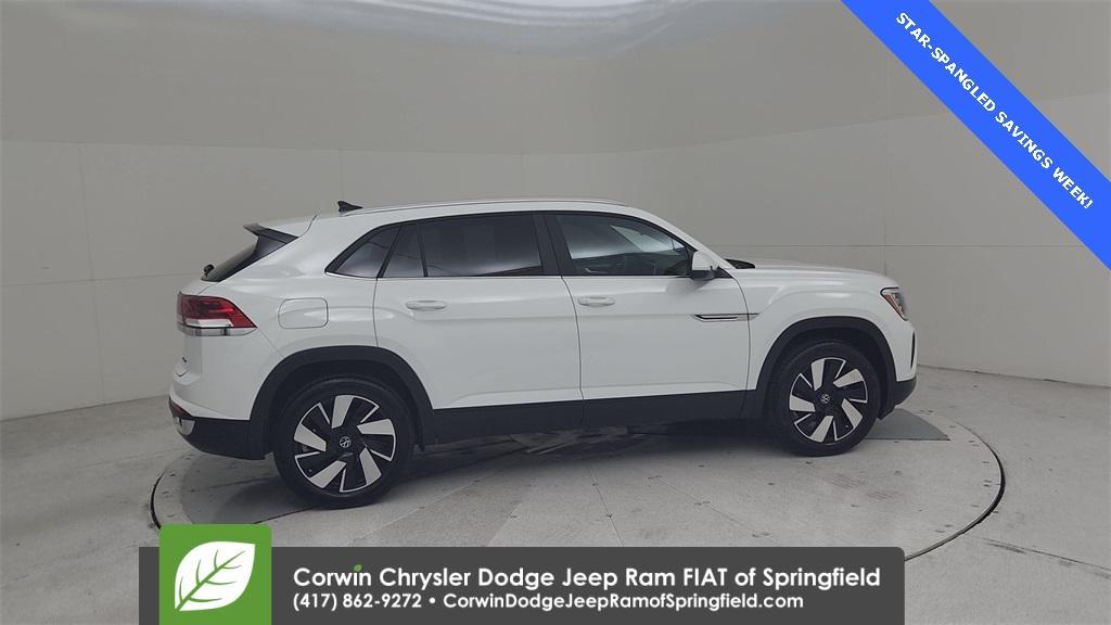 used 2024 Volkswagen Atlas Cross Sport car, priced at $35,995