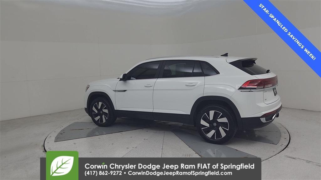 used 2024 Volkswagen Atlas Cross Sport car, priced at $35,995