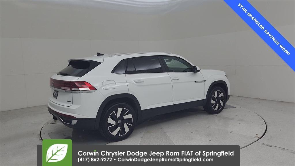 used 2024 Volkswagen Atlas Cross Sport car, priced at $35,995