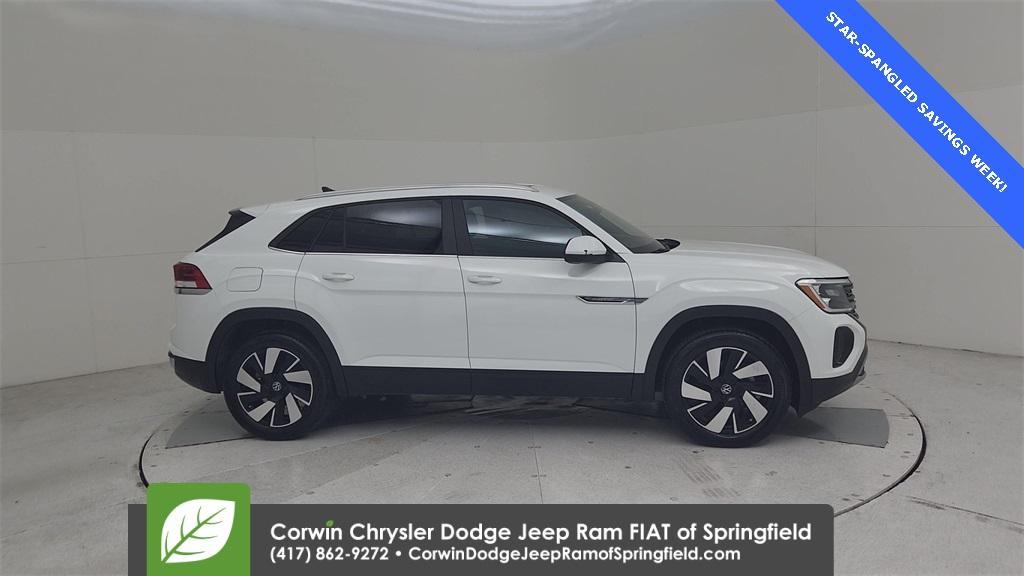 used 2024 Volkswagen Atlas Cross Sport car, priced at $35,995
