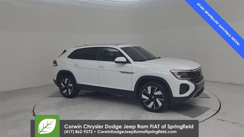 used 2024 Volkswagen Atlas Cross Sport car, priced at $35,995