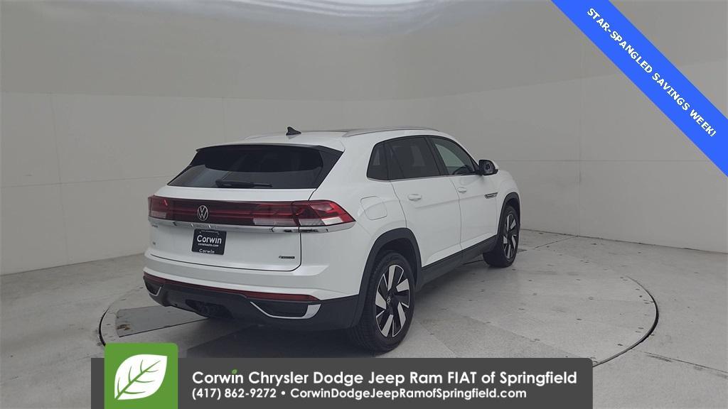 used 2024 Volkswagen Atlas Cross Sport car, priced at $35,995