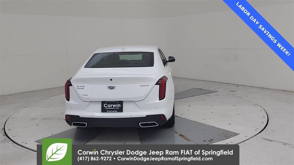 used 2023 Cadillac CT4 car, priced at $30,609