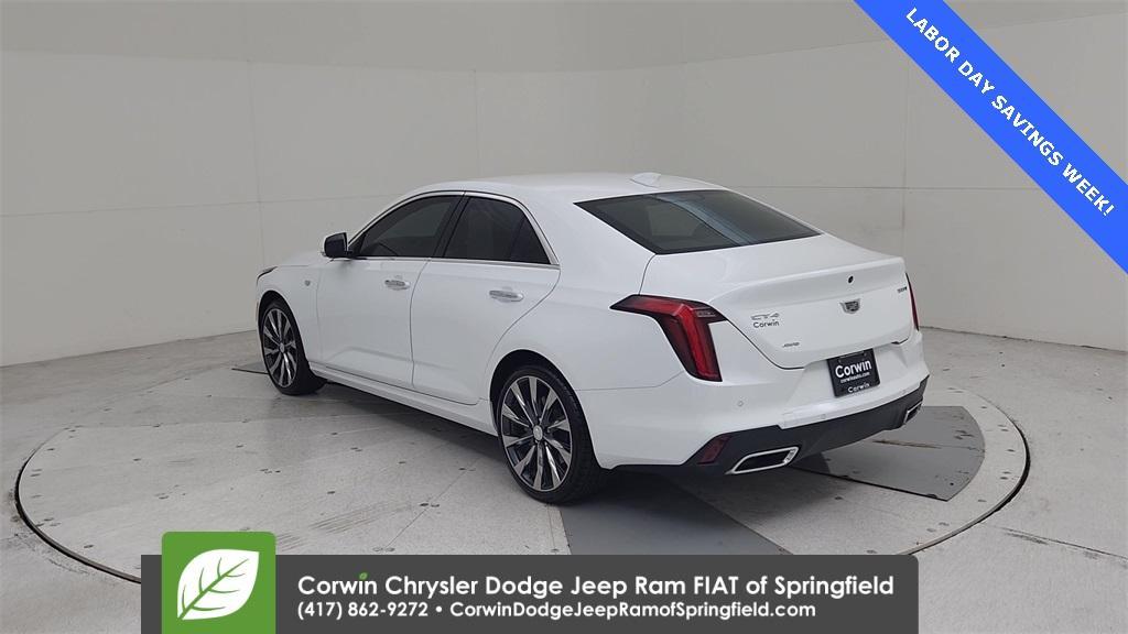 used 2023 Cadillac CT4 car, priced at $30,609