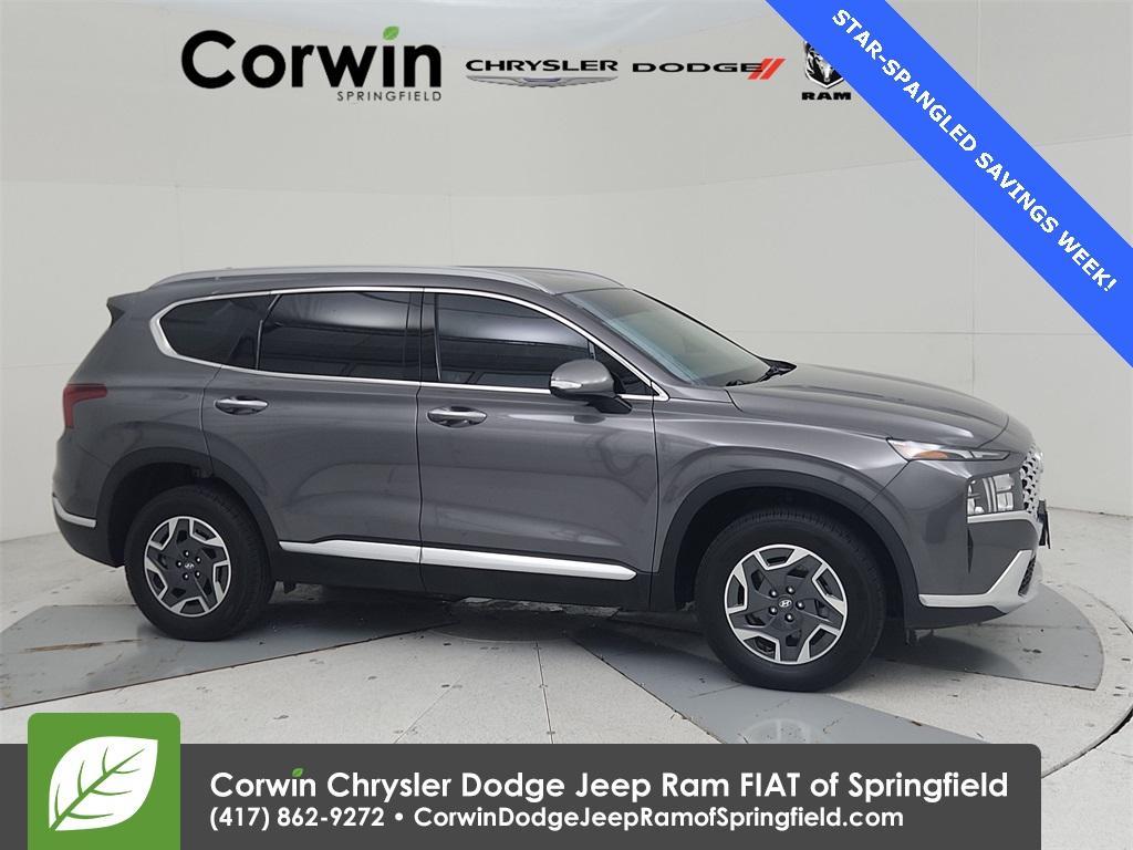 used 2021 Hyundai SANTA FE HEV car, priced at $25,421